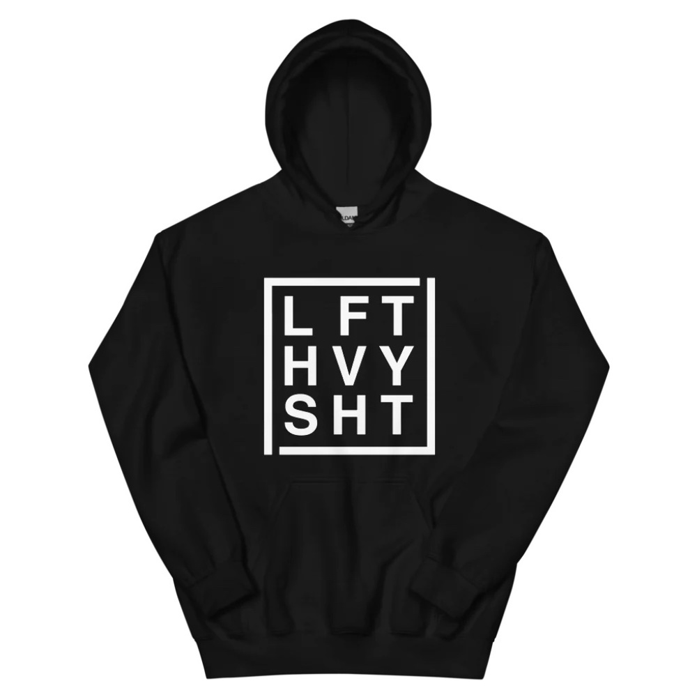 LFT HVY SHT UNISEX HOODIE (L) Gildan Brand